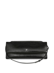 Sacs Courreges Pochette en cuir noir