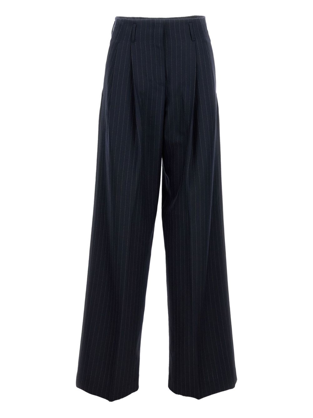 Golden Goose Trousers in Blue Wool