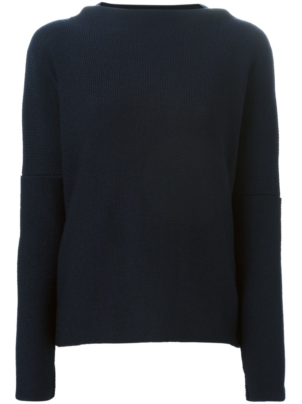 Blue Wool Turtle-Neck Sweater — Daniela Gregis