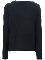 Blue Wool Turtle-Neck Sweater — Daniela Gregis