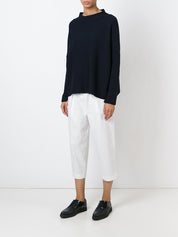 Blue Wool Turtle-Neck Sweater — Daniela Gregis