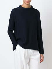 Blue Wool Turtle-Neck Sweater — Daniela Gregis