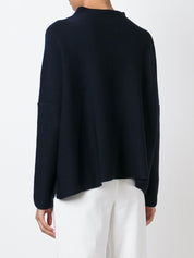 Blue Wool Turtle-Neck Sweater — Daniela Gregis