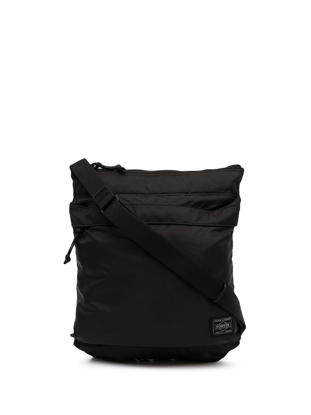 Porter Bags.. Black nylon crossbody