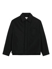 Ami Paris Jackets Black nylon overshirt