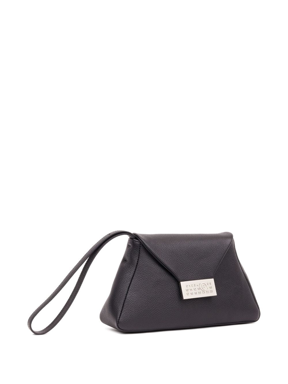 MM6 Maison Margiela Bags.. Black leather clutch
