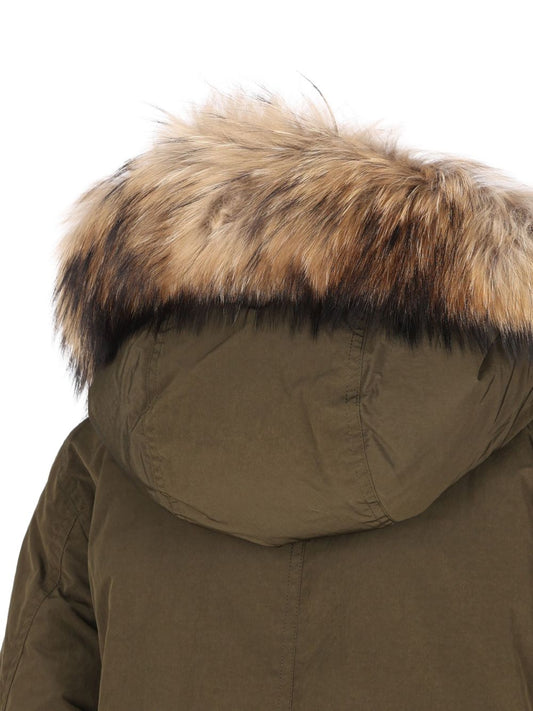 Woolrich Green Coat — Grace Long Parka