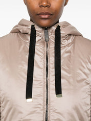 Dove Grey MAX MARA THE CUBE Puffer Jacket