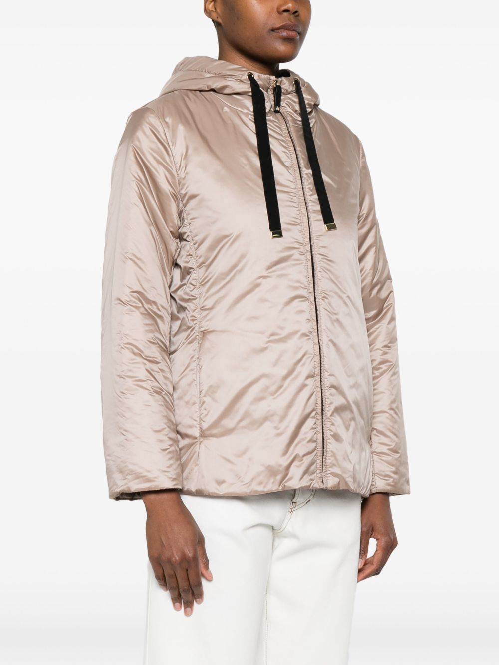 Dove Grey MAX MARA THE CUBE Puffer Jacket