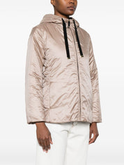 Dove Grey MAX MARA THE CUBE Puffer Jacket