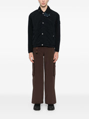 Stone Island Coats Blue in dark shade