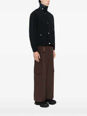 Stone Island Coats Blue in dark shade