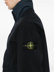 Stone Island Coats Blue in dark shade