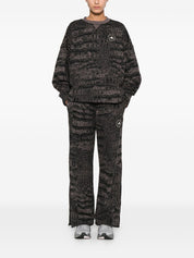 Adidas By Stella McCartney Trousers in Organic Cotton Black