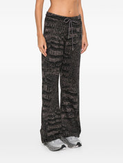 Adidas By Stella McCartney Trousers in Organic Cotton Black
