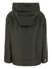 MAX MARA THE CUBE Olive Khaki Puffer Jacket
