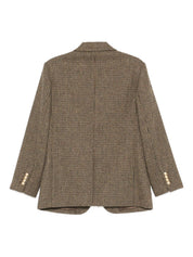 Vestes Dunst en mélange de laine marron