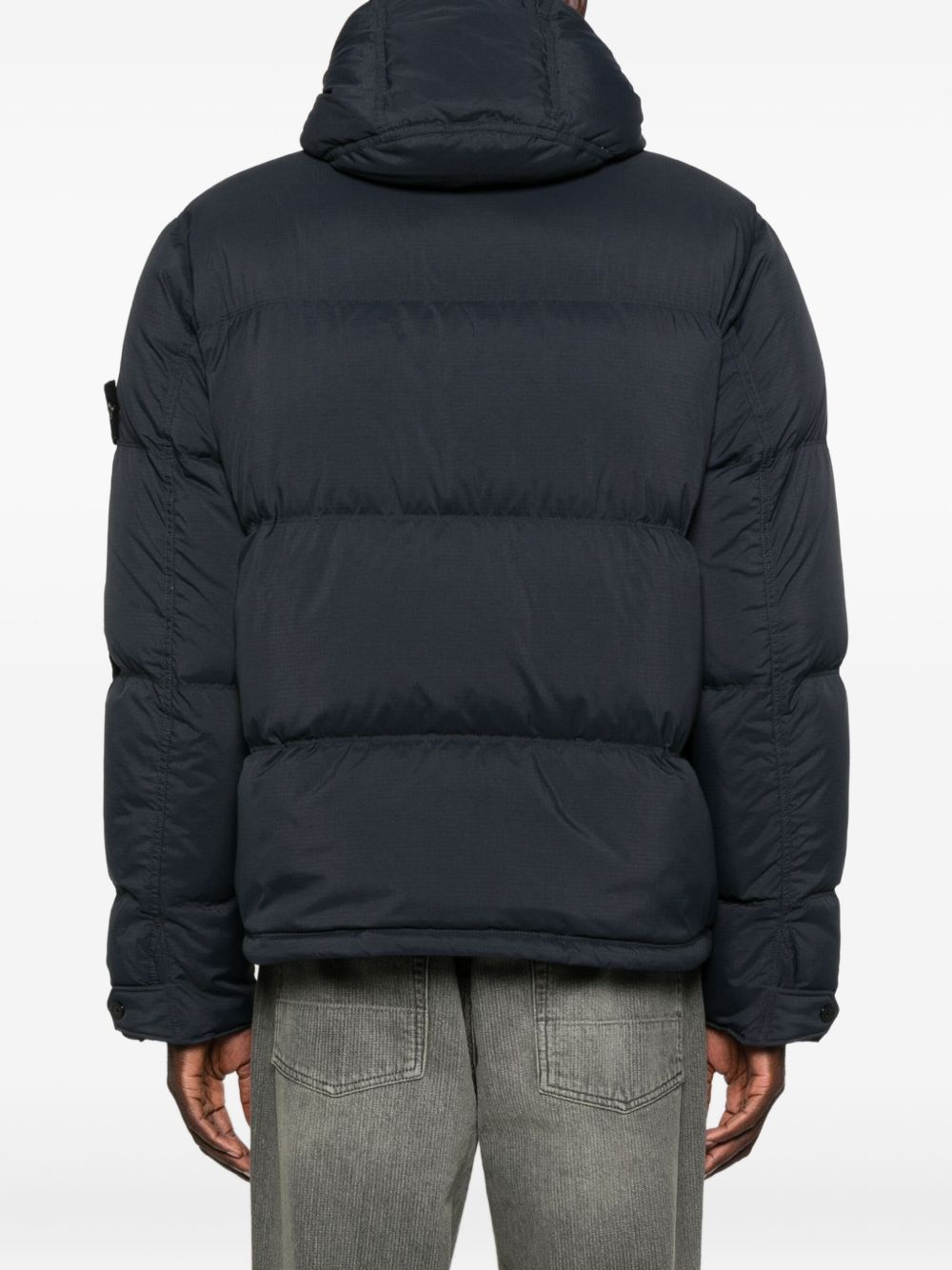 Stone Island Coats Blue down jacket