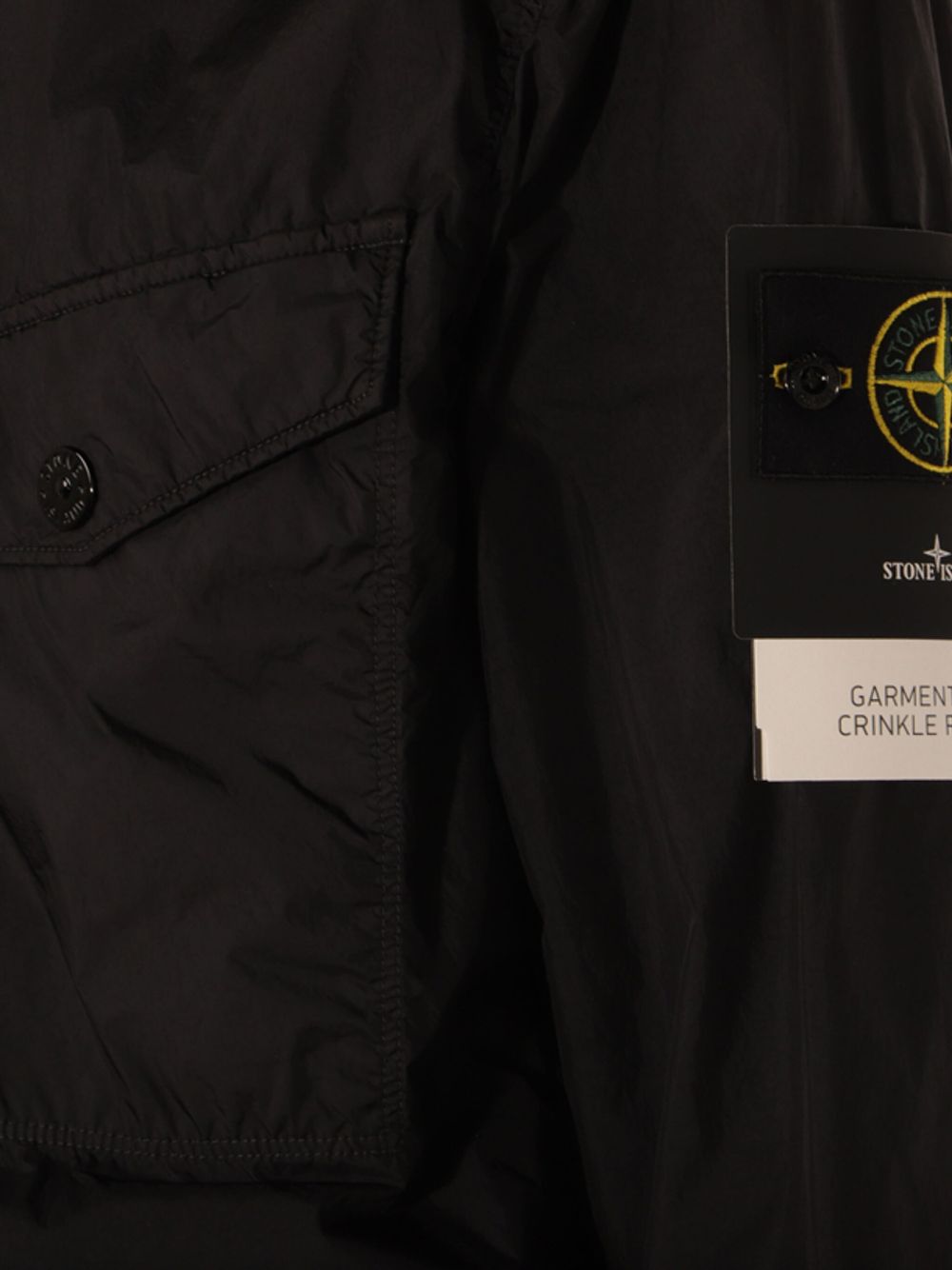 Stone Island Coats Blouson en nylon noir
