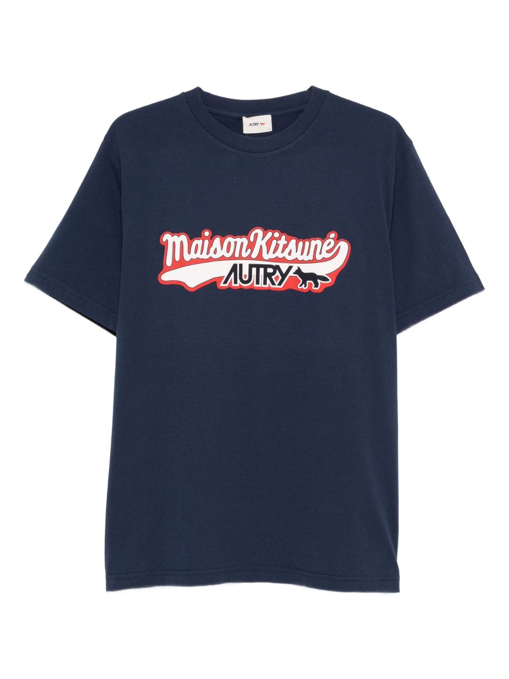 Autry x Maison Kitsuné Blue T‑Shirt