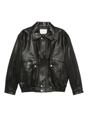 Dunst Jackets Black leather