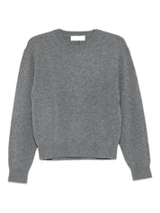 Dunst Sweaters Grey wool crewneck