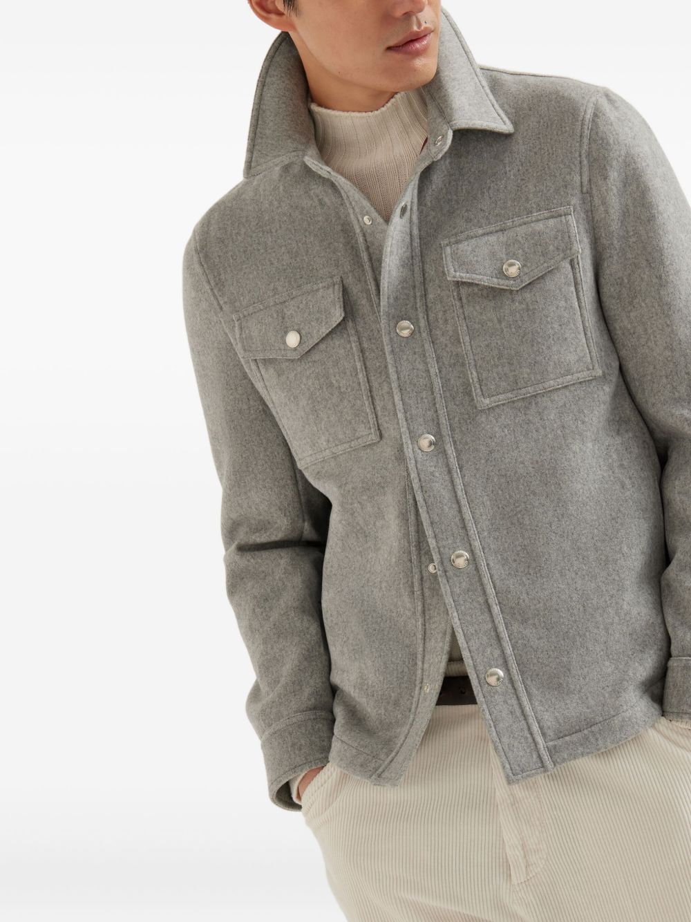 Brunello Cucinelli Shirt-style pocket jacket