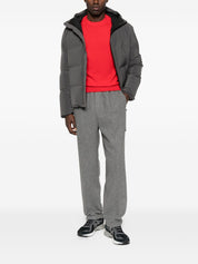 Herno Coats Brown hooded quilted design