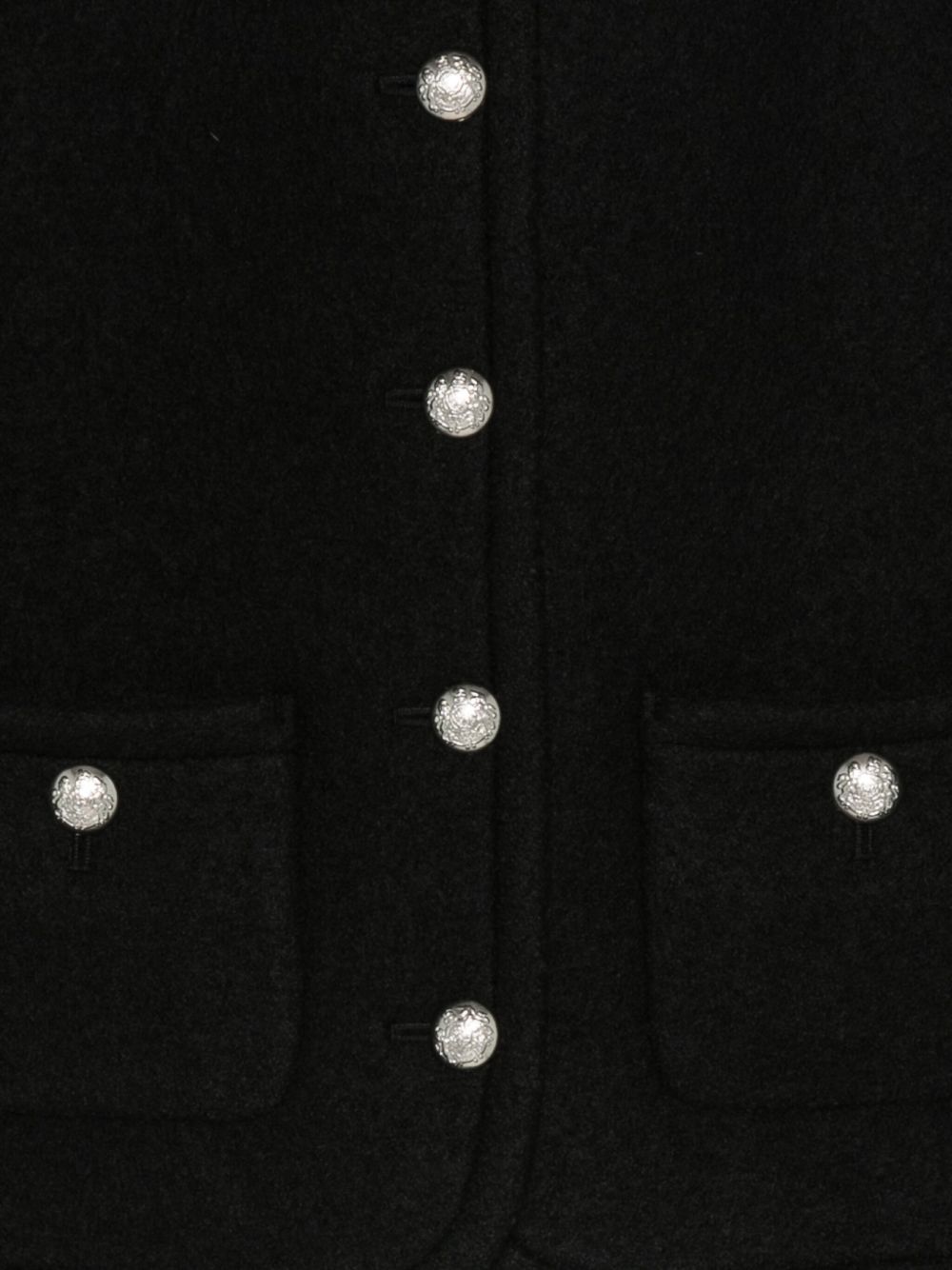 Vestes Dunst en tweed de laine noir