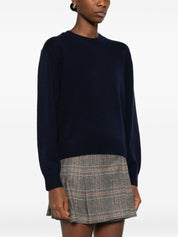 Dunst DUNST Sweaters Blue wool crewneck