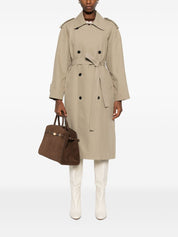 Trench en coton beige Dunst Coats