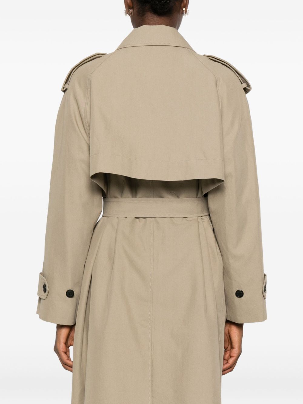 Trench en coton beige Dunst Coats