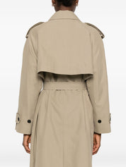 Trench en coton beige Dunst Coats