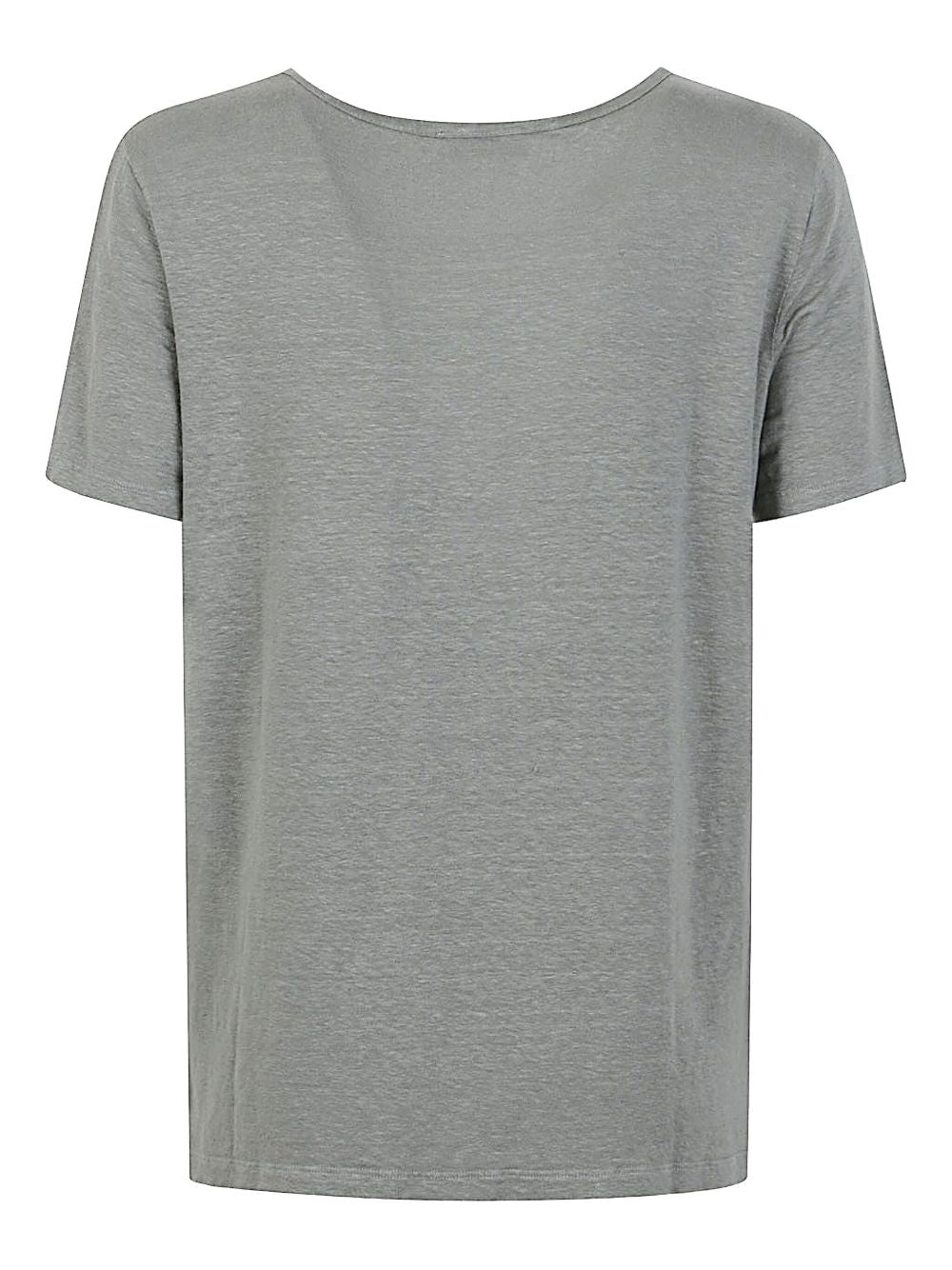 Camisetas y Polos Base Cuello redondo de algodón verde