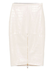 Elisabetta Franchi Skirts White pencil midi