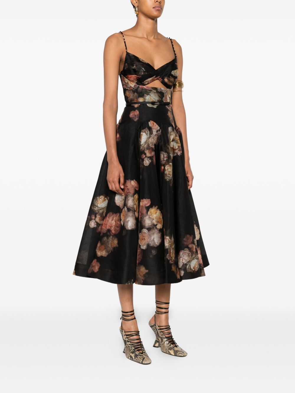 Zimmermann Dresses Black floral print