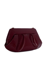 Bolsos Themoire... Bolso de hombro burdeos