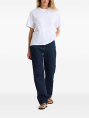 T-shirts et polos Majestic en coton biologique blanc