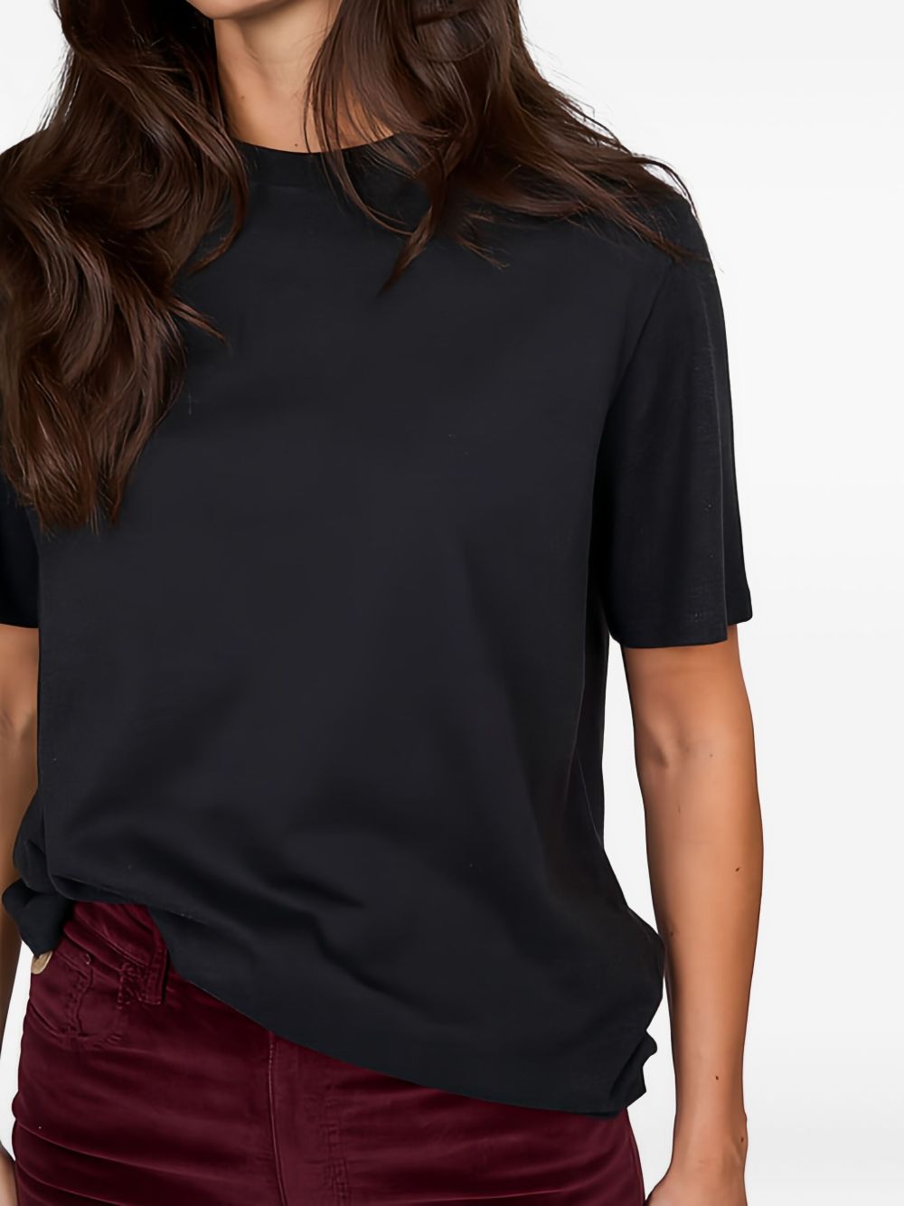 T-shirts et polos Majestic Noir