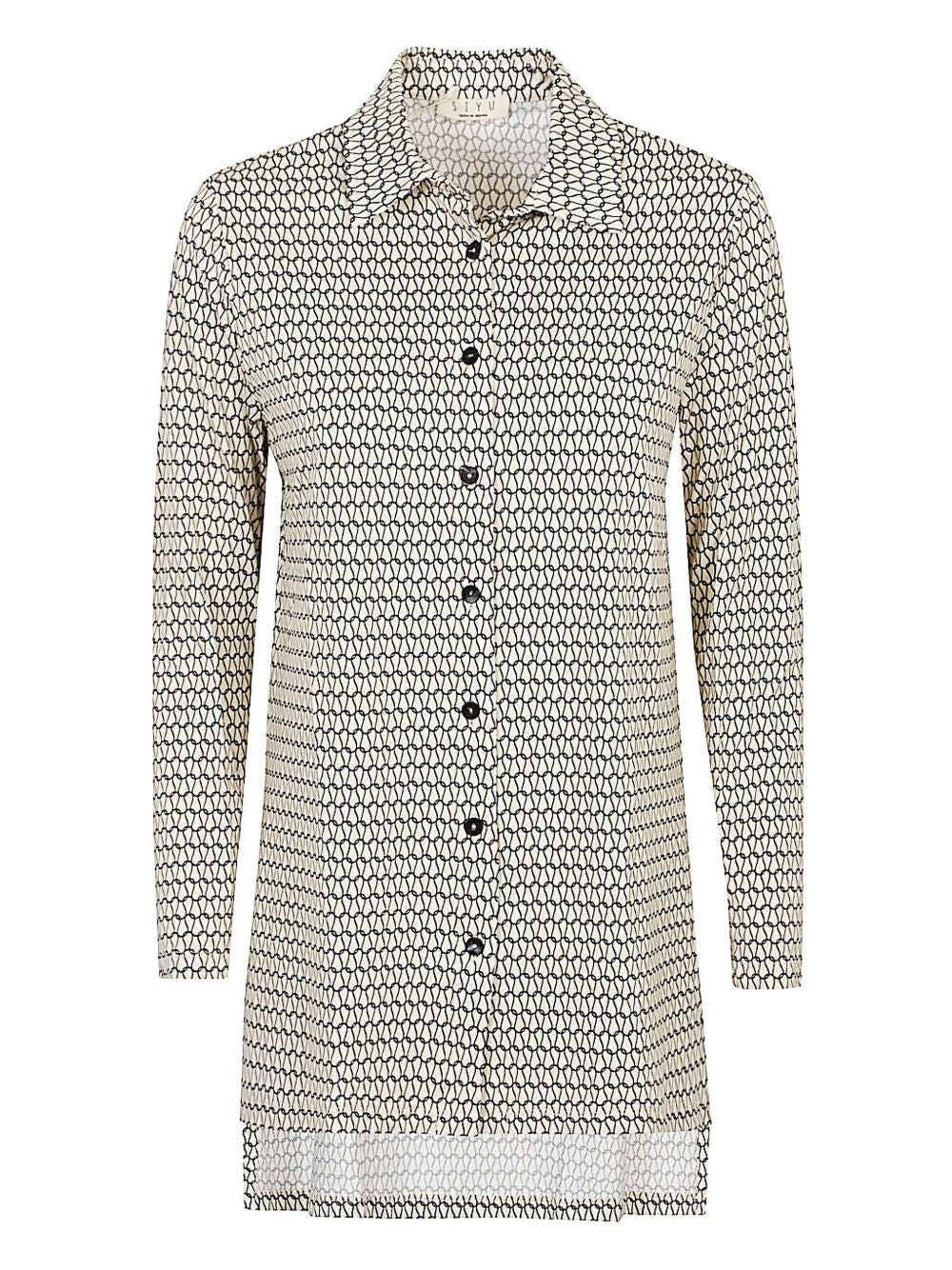 Siyu Shirts Beige viscose relaxed fit