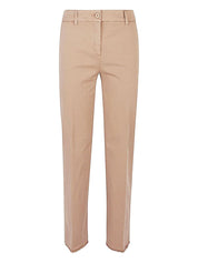 Via Masini 80 Trousers Beige