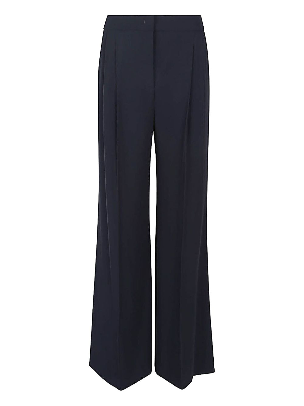 Via Masini 80 Trousers Blue straight leg