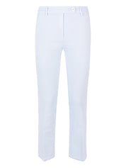 Pantalones Via Masini 80 azul claro pierna recta