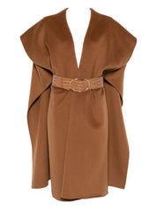 Elisabetta Franchi Coats Brown