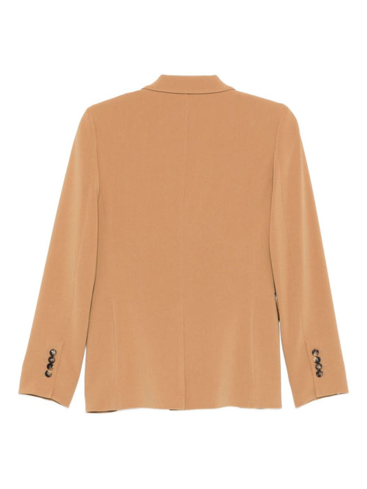 Alberto Biani Camel Jacket — Double‑Breasted Elegance