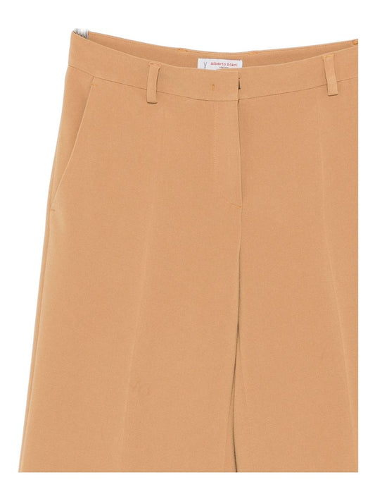 Alberto Biani Trousers — Camel Cady Elegance