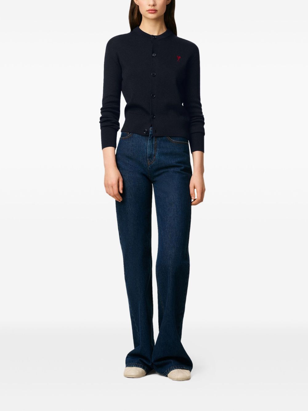 Ami Paris Blue Sweater