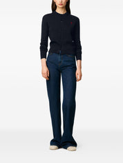 Ami Paris Blue Sweater