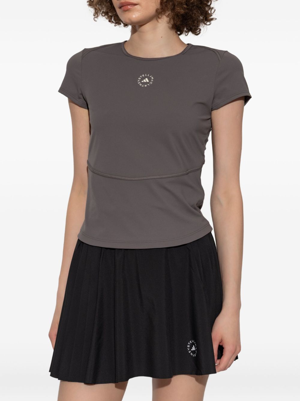 Adidas By Stella McCartney T-shirts and Polos Brown