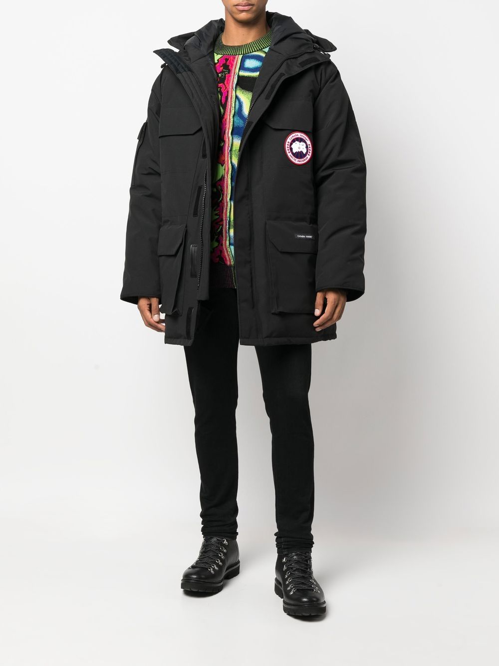 Abrigos negros de Canada Goose